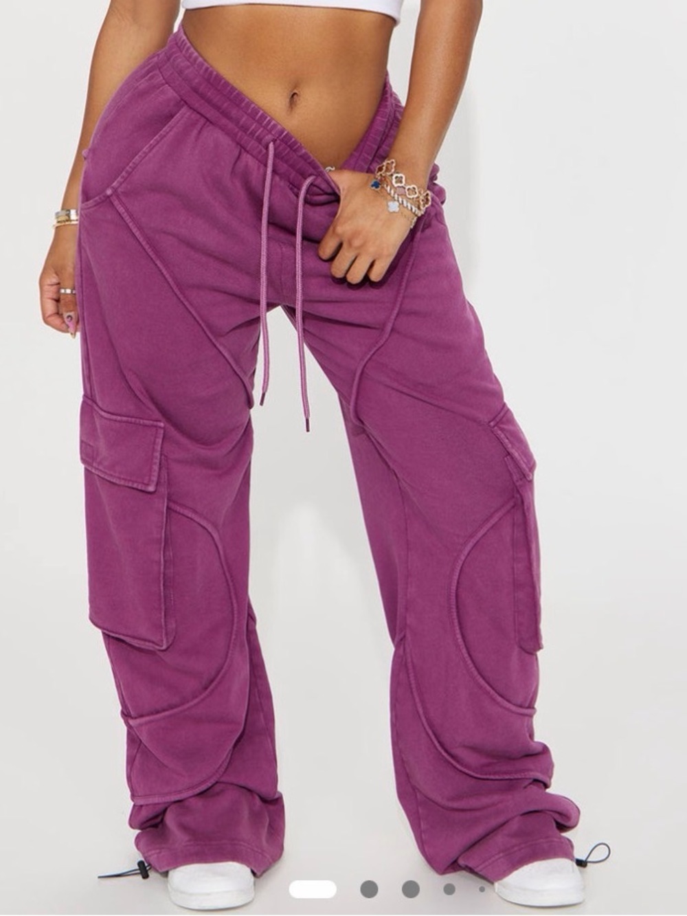 Fashion Nova Plum Lounge Pants